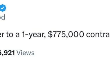 [Pagnotta] Jets sign D Tyrel Bauer to a 1-year, $775,000 contract (two-way deal)