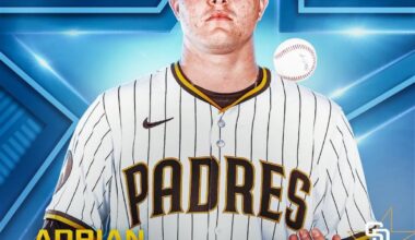 Adrian Morejon is an All-Star!!