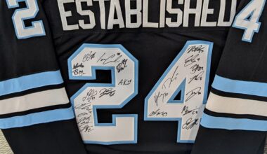UHC Autographed Jerseys in Sandy