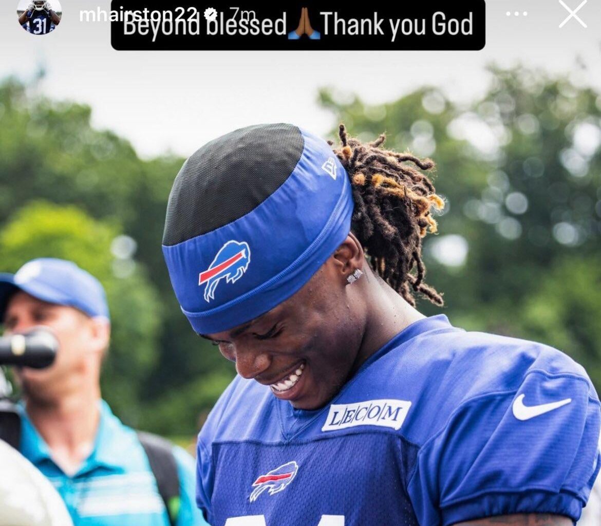 Maxwell Hairston just posted this