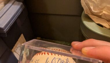 I have this baseball signed by a bunch of people and I'm not sure who signed it. I think Kansas City might be the common thread. We lived in Kansas City when I was a kid and a couple of the names I can identify have ties to kc. Can anyone ID any of the names?