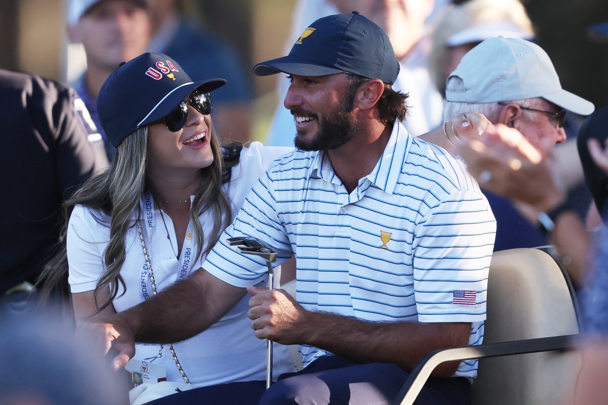max homa and wife 2022 presidents cup