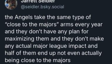 Lead Prospect Writer for Baseball Prospectus gives his opinion on the Angels draft strategy.