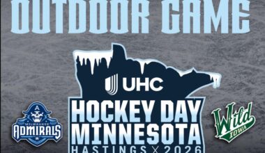 The Admirals get an outdoor game