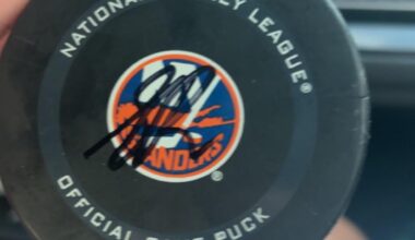 From 2024-2025 New York Islanders White VS Blue Scrimmage