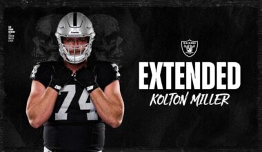 Raiders sign T Kolton Miller to contract extension