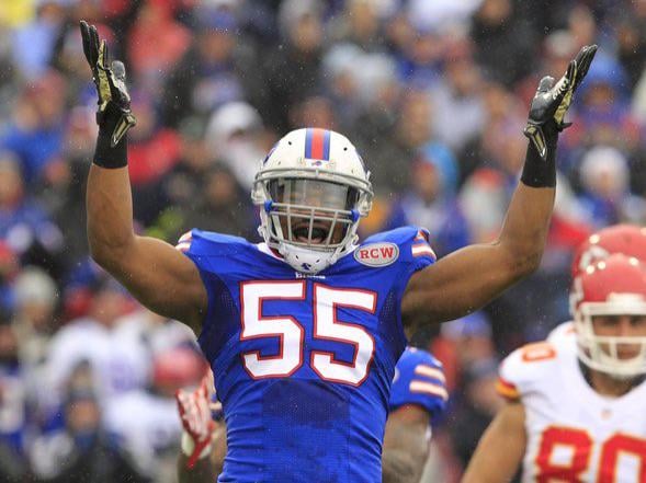 We are Jerry Hughes (55) days away from Bills regular-season football!