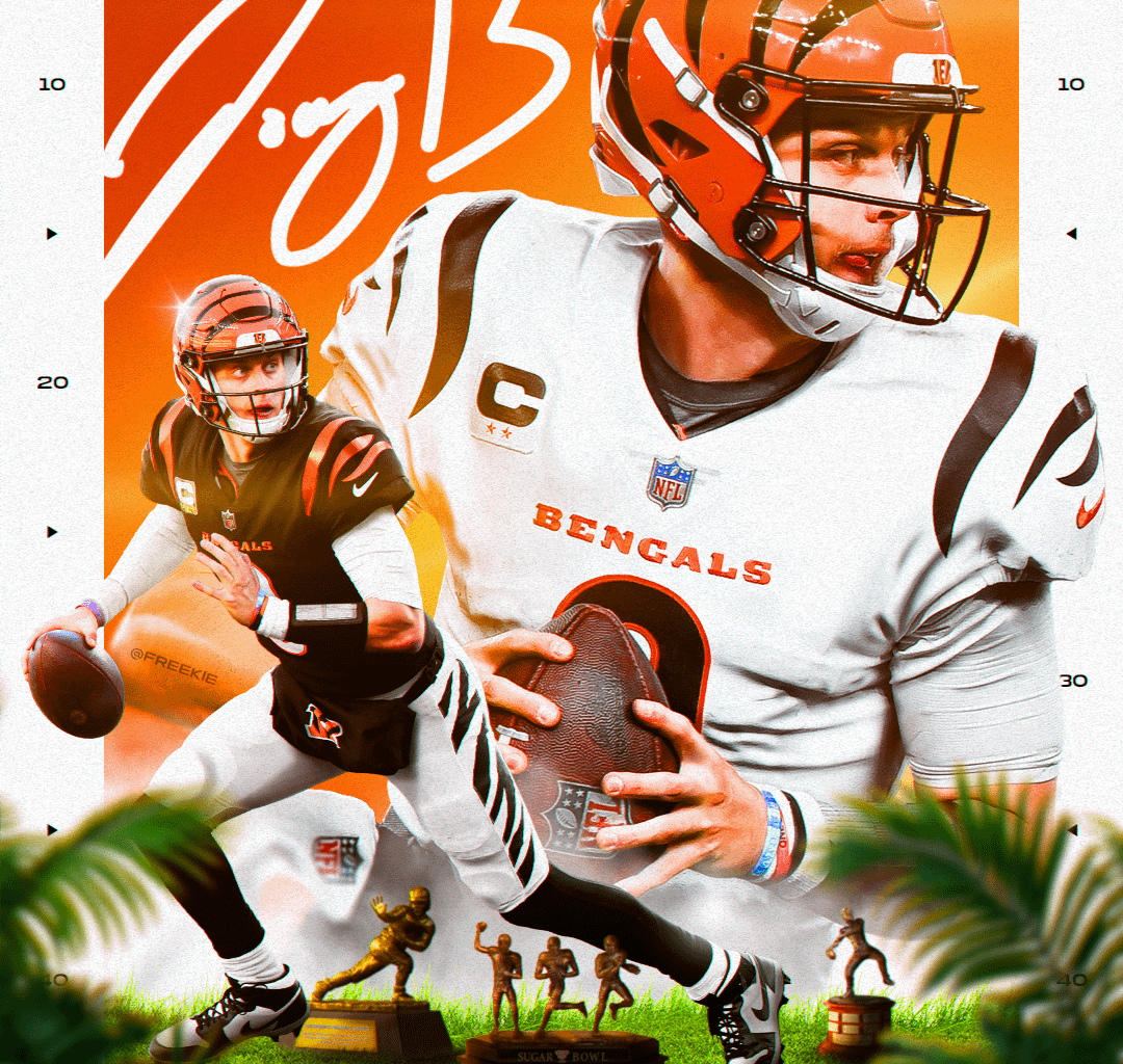 Joe Burrow poster design
