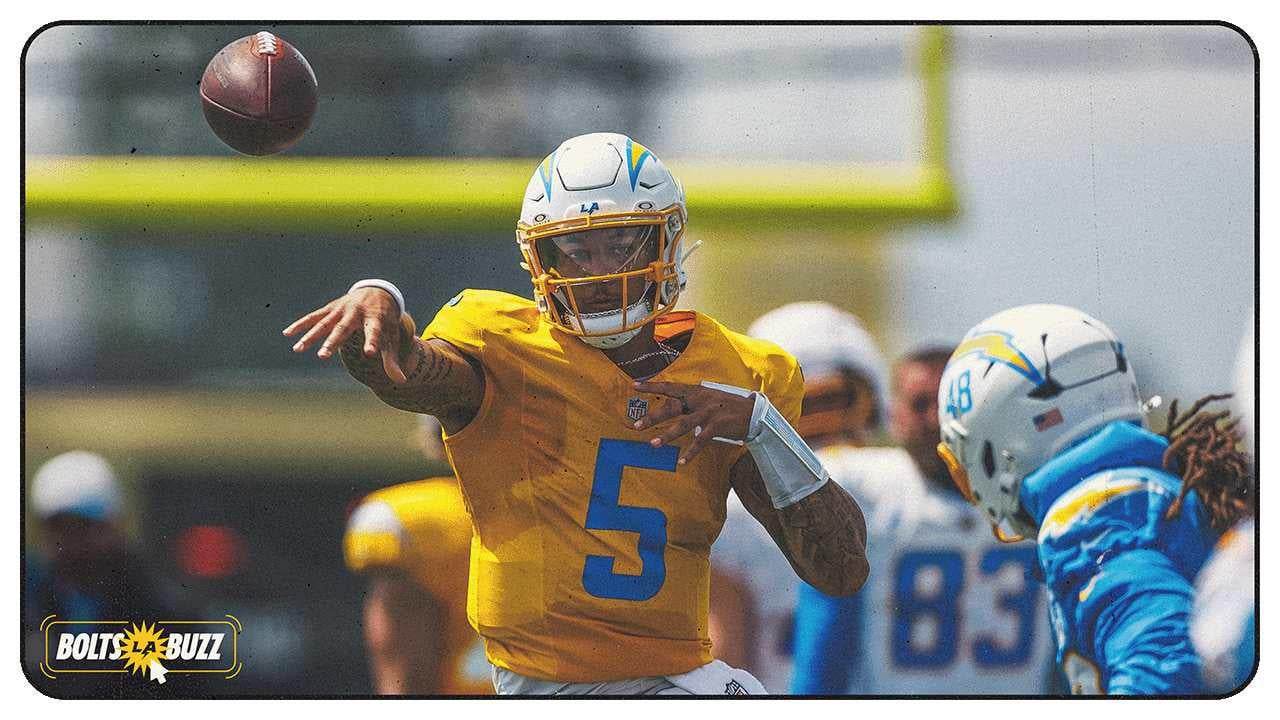 [Smith, Chargers.com] Jim Harbaugh states that rookies Omarion Hampton, Tre Harris, and KLS will "get action" during the HOF game on Thursday Vs. the Lions