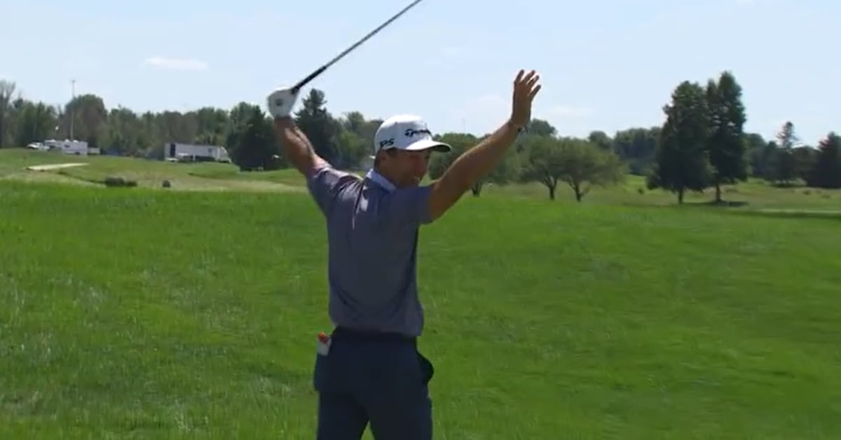 Thorbjørn Olesen jumps into share of lead with electric ace at 3M Open