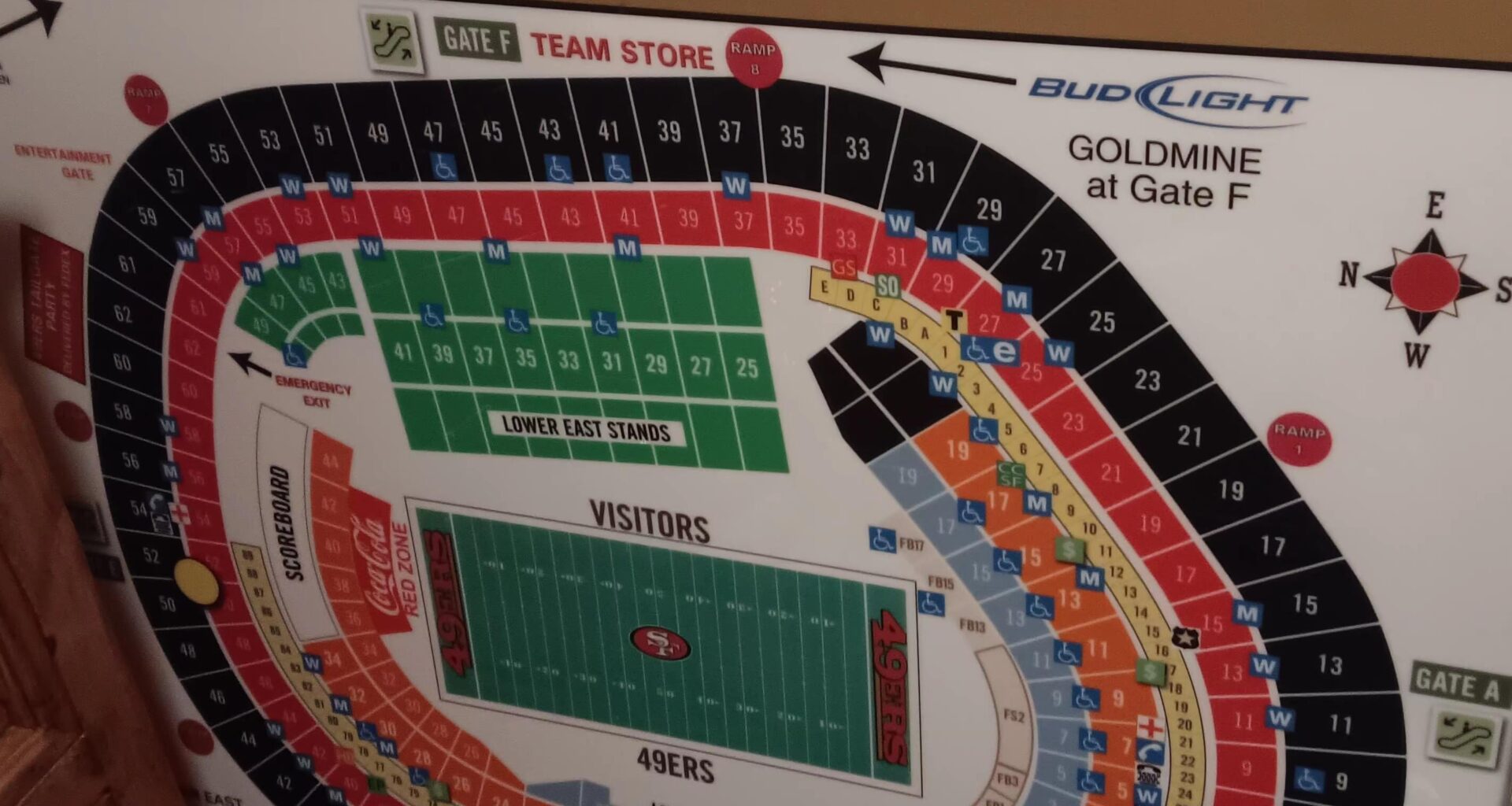 Were can I sell this 49ers seating Map/Chart?