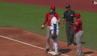 Chad Stevens 1st Major League hit against Max Scherzer 😀