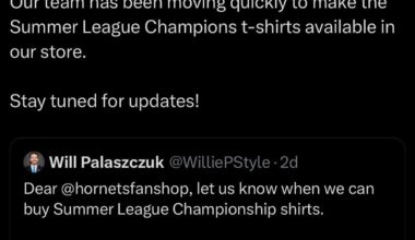 Summer League Champ Merch is OTW!!!!