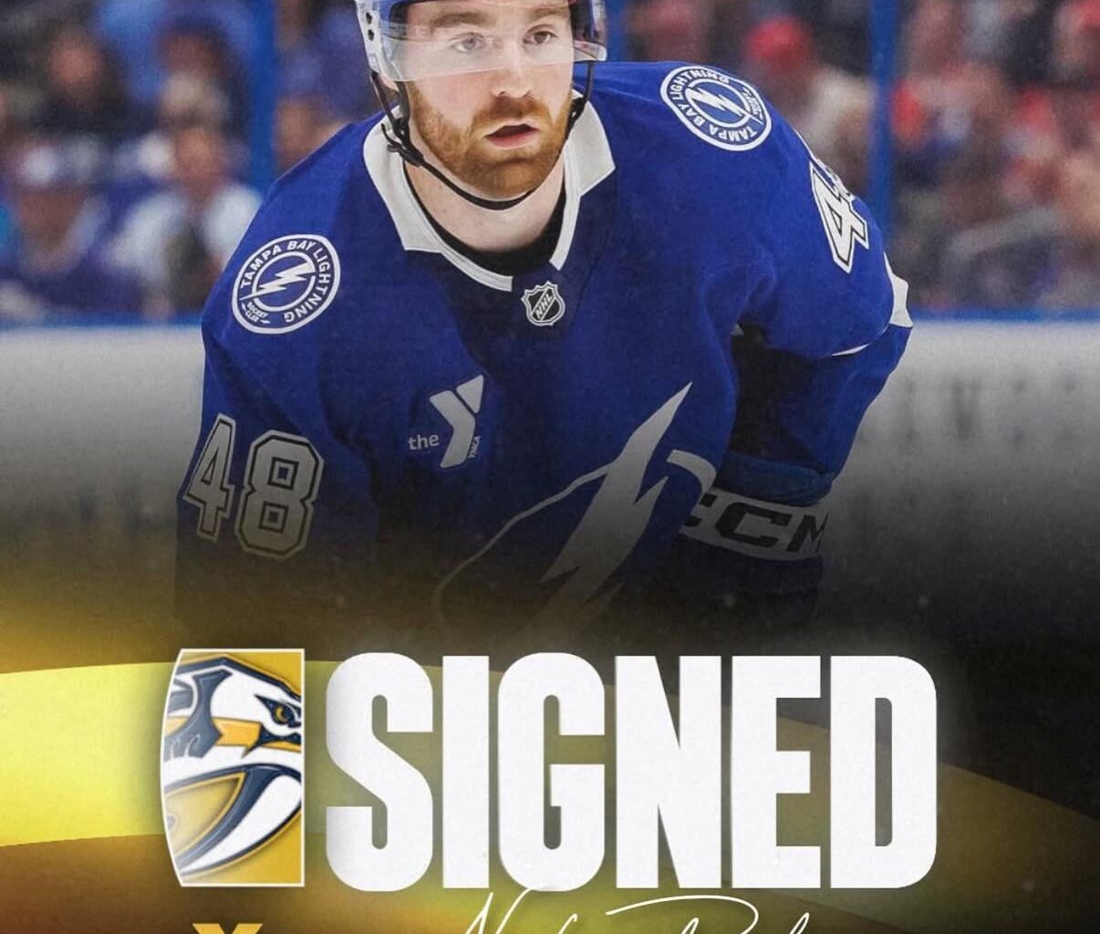 Holy overpay. Perbix to the Preds