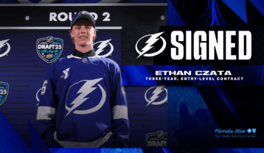 Lightning sign F Ethan Czata to a three-year, entry-level contract