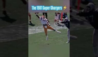 The 1981 Chargers Were ELECTRIC ⚡️ #chargers #nflthrowback #retro #nflpl...