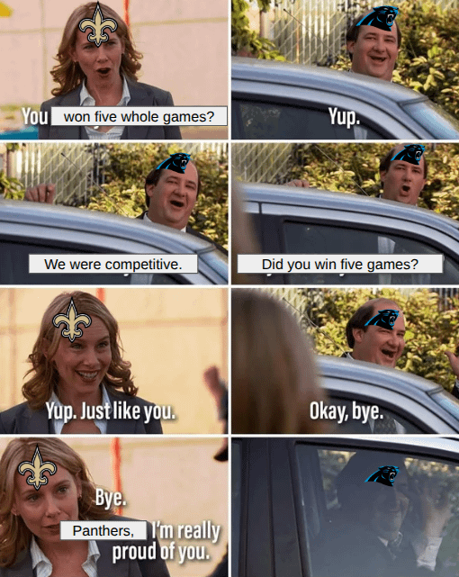 A tender NFC South moment