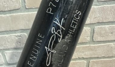 Need help identifying the player on this game used bat!