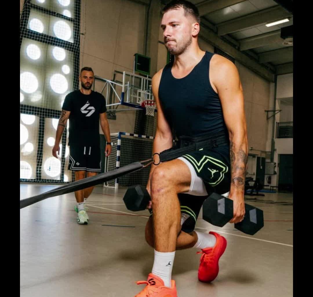 [Men's Health] Luka Dončić 2.0 Has Entered the Chat. The NBA superstar has taken plenty of heat for his conditioning and physique over the years, but after a full summer of training and lots of protein, he’s poised to take his game—and the Lakers—to another level.