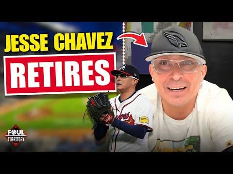 Veteran MLB Pitcher (and former Athletic) Jesse Chavez Retires Live on Foul Territory