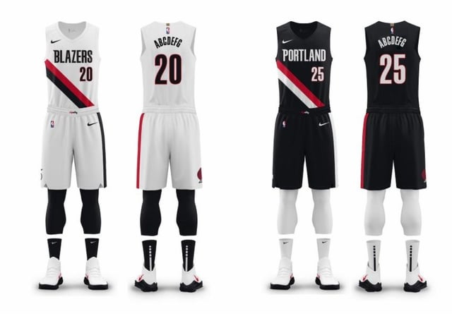 Blazers officially announce new Statement and Icon jerseys. They are available online at ripcity clothing for purchase as well