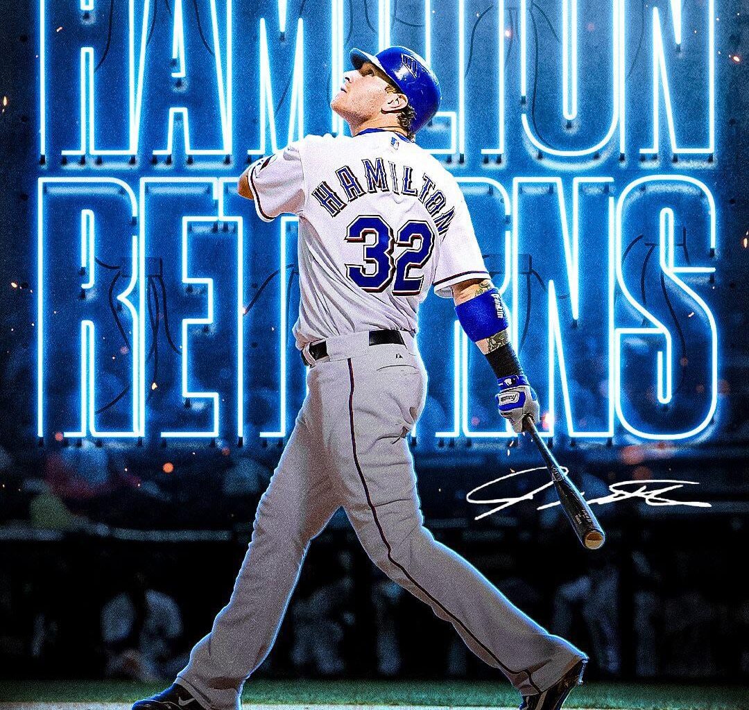 It was announced today that former Rangers outfielder Josh Hamilton will be presented with his Rangers Hall of Fame jacket in an on-field ceremony prior to Texas' 6:15 p.m. contest on Saturday, August 9 vs. Philadelphia at Globe Life Field.