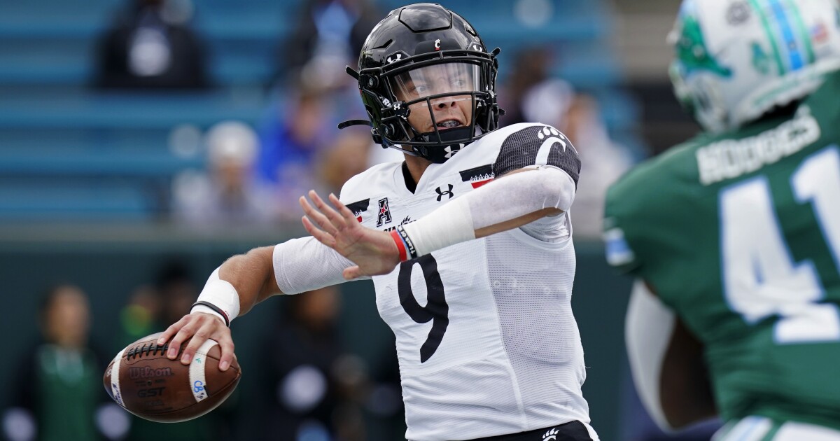 Former UC Bearcat, Falcons QB Desmond Ridder signs with Bengals