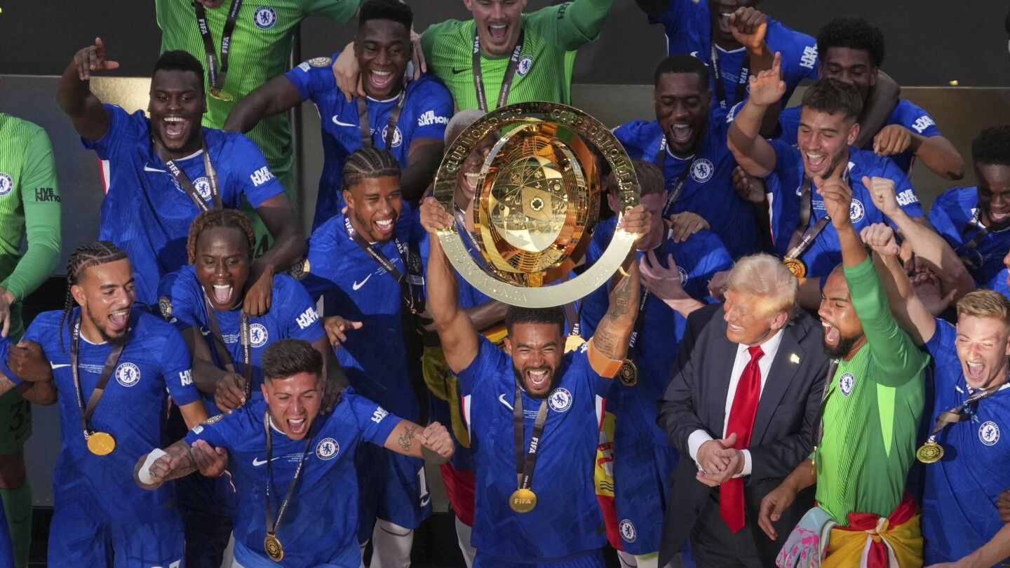 Chelsea's Cole Palmer surprised to share Club World Cup podium spotlight with Donald Trump