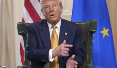 Can his golf course 'further' US-UK relations? Trump will use meeting with prime minister to try