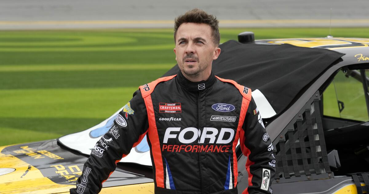 From actor to NASCAR: Frankie Muniz out to prove his doubters wrong
