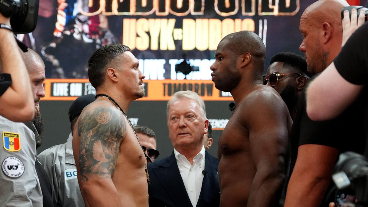 Oleksandr Usyk vs. Daniel Dubois 2 fight live updates: Scorecard, results, start time tonight, undercard