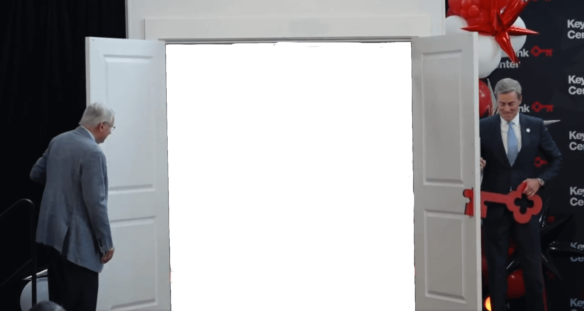 Keybank Center Unveiling Meme Template