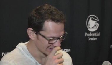 Patrik Elias speaks on skating with his hometown Idol Jaromir Jagr in New Jersey