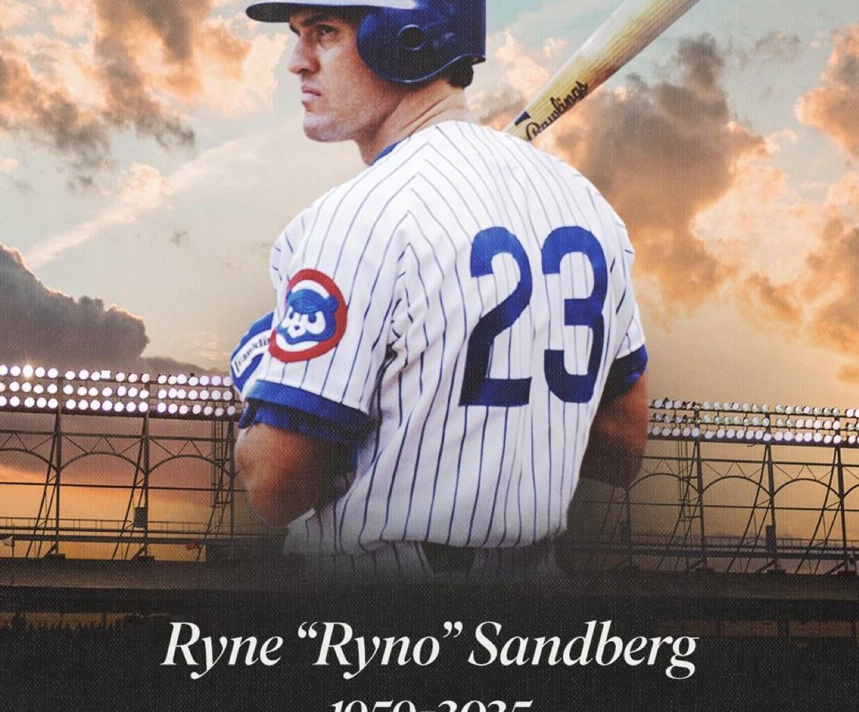 [Cubs] With great sadness, we share that Ryne Sandberg has passed away today.