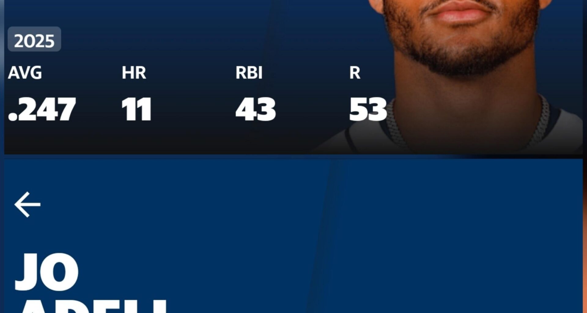 Thought maybe it was a batting average thing...