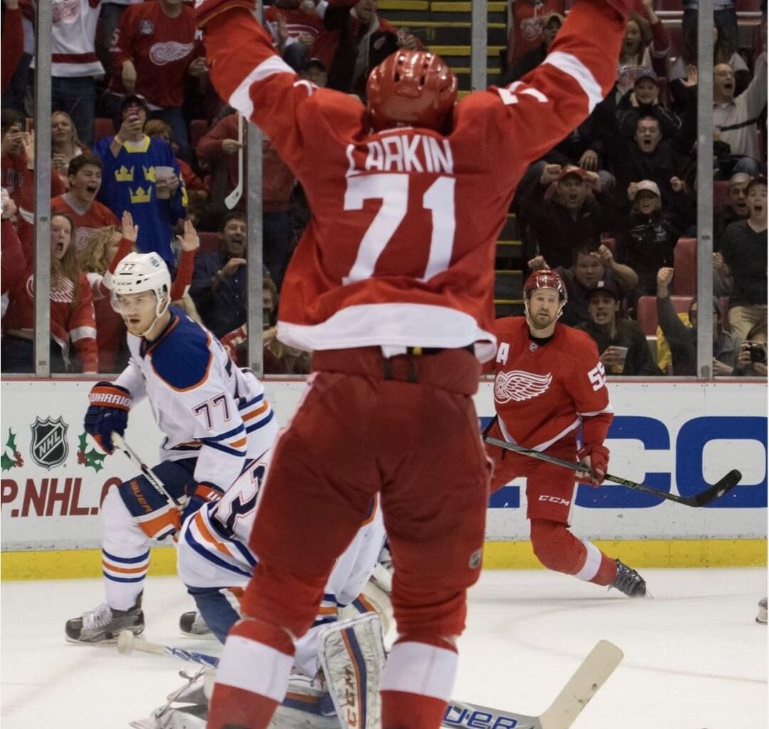Dylan Larkin for 71 days until the Red Wings opener vs Montreal!