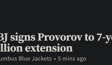 I think this will negatively impact the team's salary cap