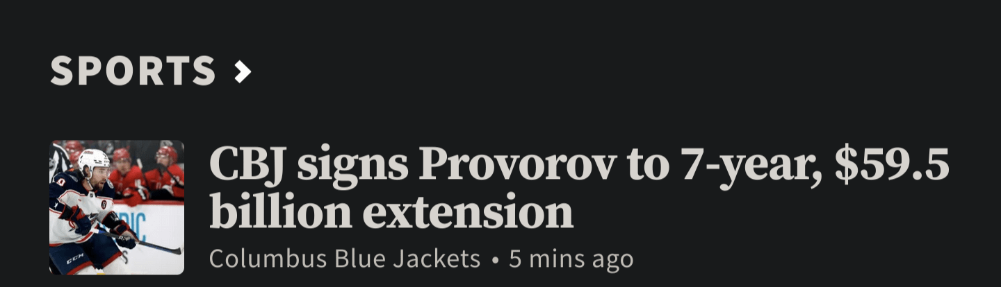 I think this will negatively impact the team's salary cap