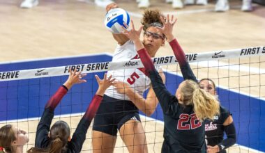 Huskers Dominate No. 6 Stanford in Sweep