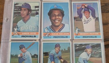 Sharing some 70s era Royals cards