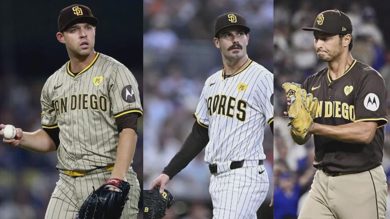 Padres Starting Pitchers vs. the Dodgers: Friday: Michael King, Saturday: Dylan Cease, & Sunday: Yu Darvish