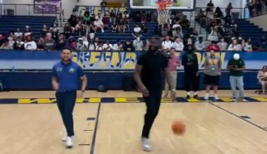 Jaylen Brown got clamped by a principal, so he proceeded to dunk on him the next play
