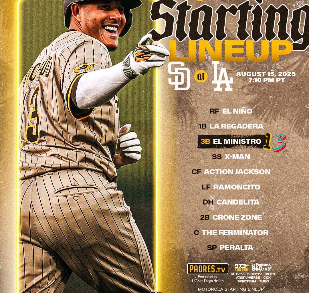 [Padres] Let’s get to work.