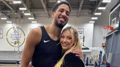 Indiana Pacers’ player Tyrese Haliburton and fiancée Jade Jones return from their romantic getaway in Cabo