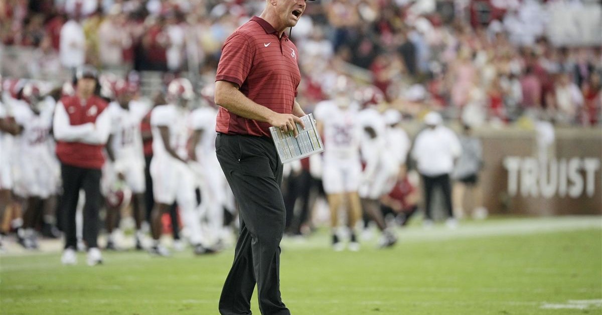 Alabama coach Kalen DeBoer talks loss to FSU, Ty Simpson's performance, the run game and more
