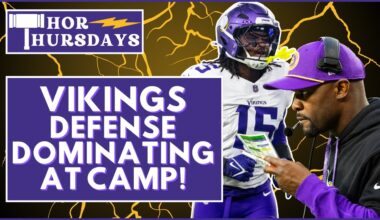 Minnesota Vikings defense is SMOTHERING the offense at training camp