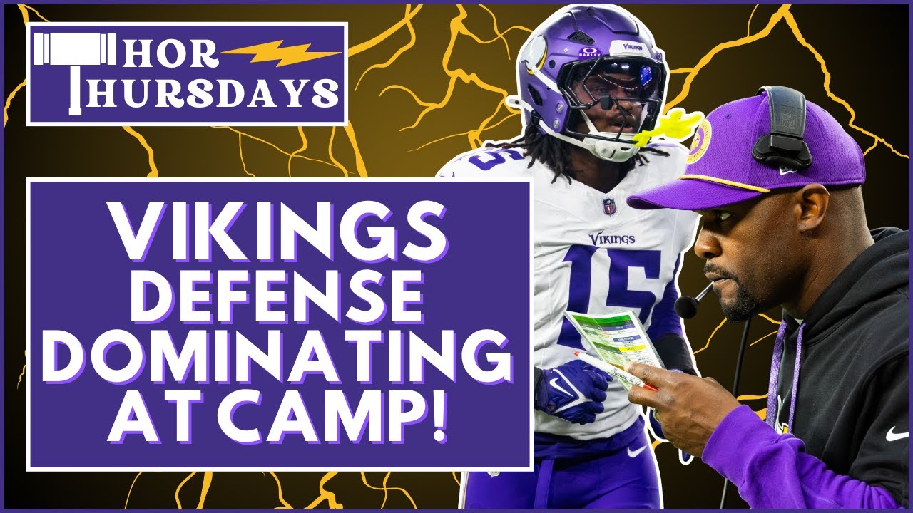 Minnesota Vikings defense is SMOTHERING the offense at training camp