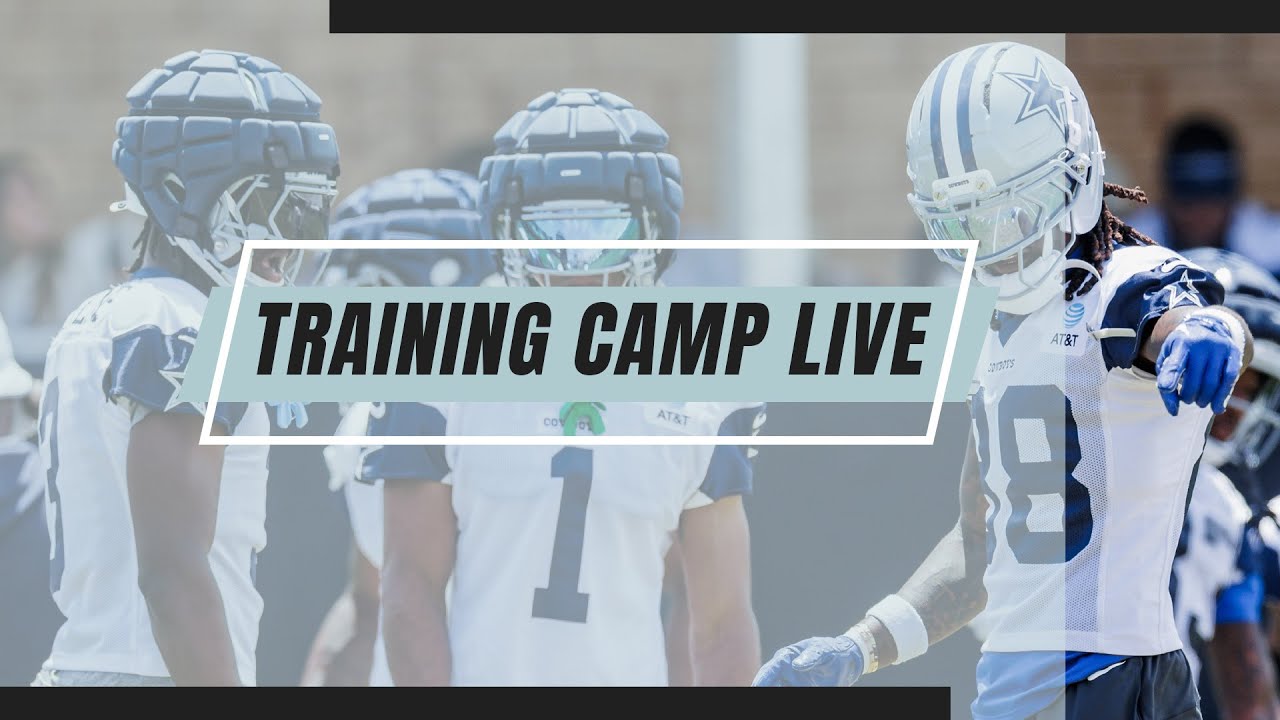 Training Camp Live: Schotty’s First 1-on-1s | Dallas Cowboys 2025