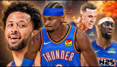 NEW LOOK PISTONS vs THUNDER - Duncan ROBINSON - Caris LEVERT - NBA 2K25