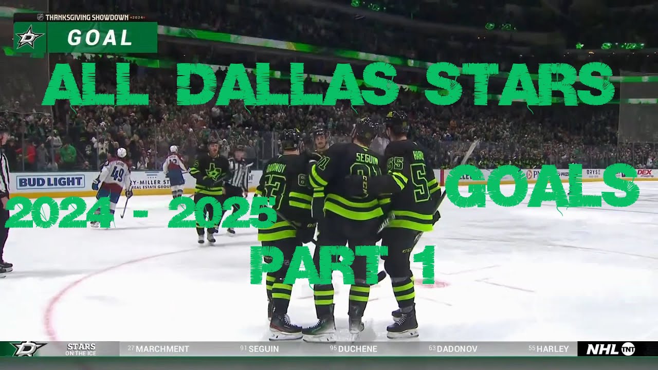 All Dallas Stars 2024   2025 Goals Part 1